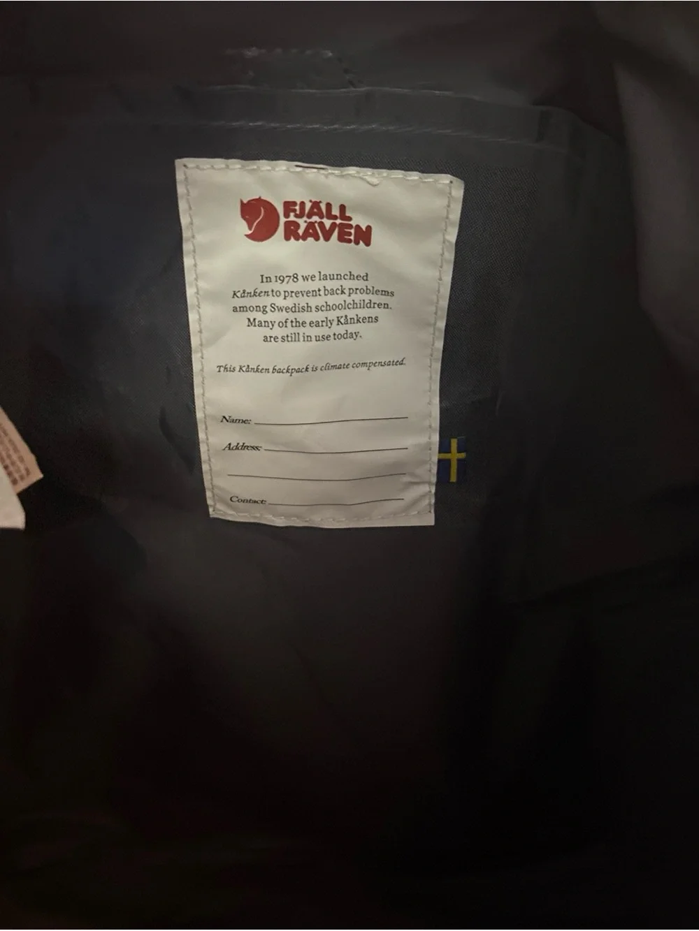 Fjallraven Kanken Backpack Unisex Womens Mens School Backpack Gray 23563
